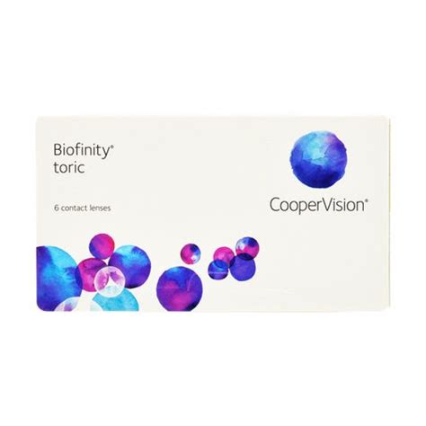 Biofinity Toric (Comfilcon), toriques pour astigmates | Lenstore.fr