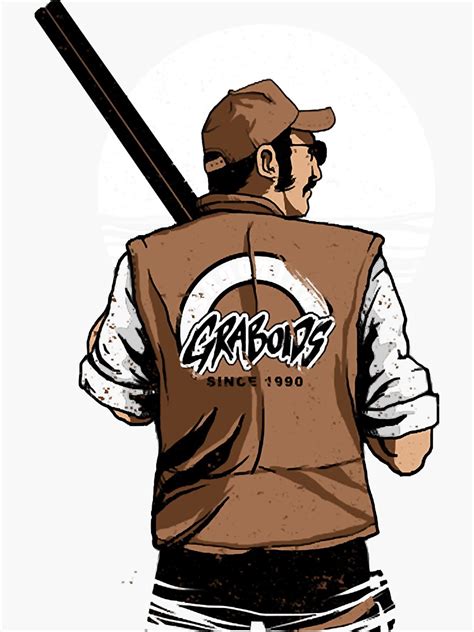 "Burt Gummer The Survivalist " Sticker by LorenteCode | Redbubble