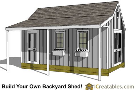 12x20 garden shed plans | Wood shed plans, Storage shed plans, Shed ...