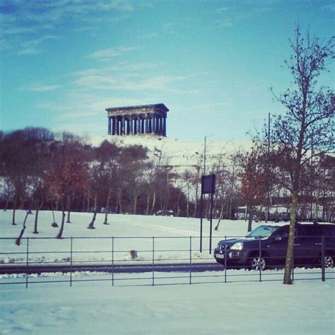 Penshaw monument in the snow taking from herrington park | Penshaw monument, Penshaw, Monument