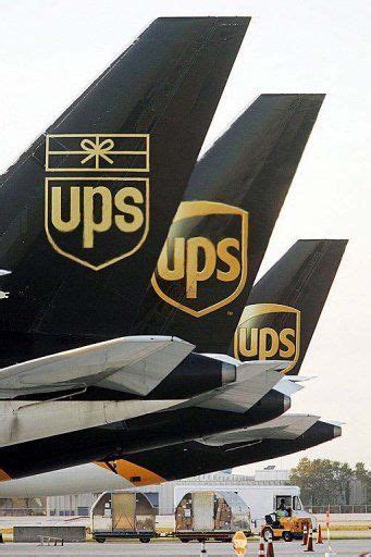 UPS cargo planes tail fins with old and new branding Ups Airlines ...