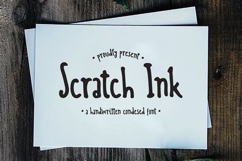 Download Scratch Ink font | fontsme.com