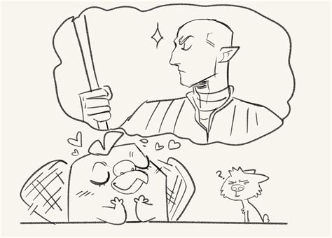 Moe's Blog : the way you draw solas gives him himbo energy and...