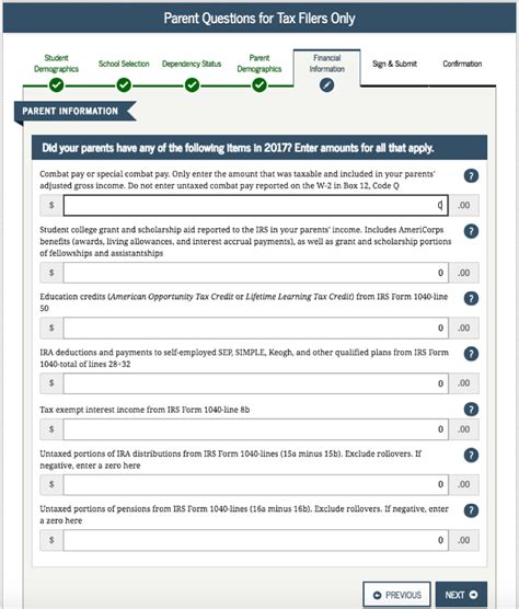 Blank Printable Fafsa Form - Printable Forms Free Online