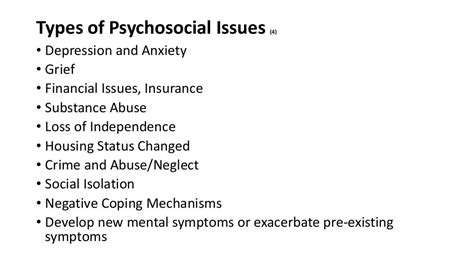 Psychosocial Support Types and Benefits