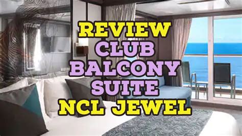 Full Review Club Balcony Suite Cabin NCL Norwegian Jewel Cruise Ship ...