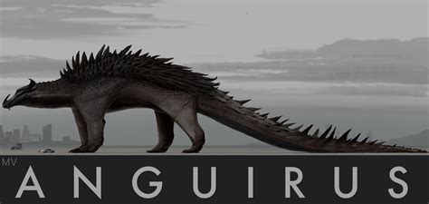 Monsterverse anguirus design by obamase on DeviantArt