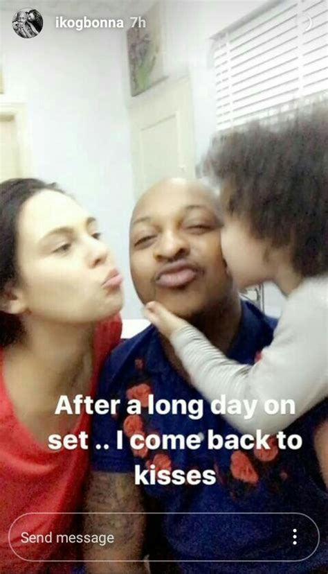 Nollywood Actor IK Ogbonna Gets Pampered With Kisses [PICS] - Celebrities - Nigeria