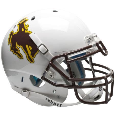 Wyoming Cowboys Schutt XP Authentic Helmet | Football helmets, Cool ...