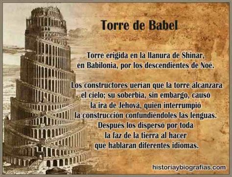 La Torre de Babel:Explicacion Biblica del Origen de las Lenguas