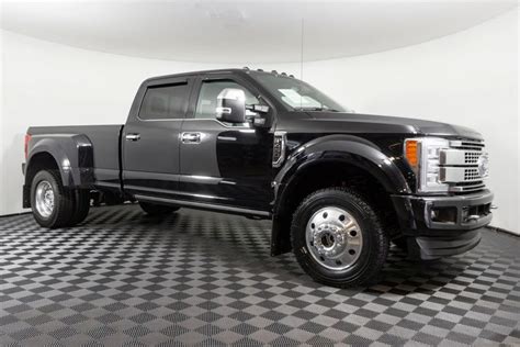 Used 2017 Ford F-450 Platinum Dually 4x4 Diesel Truck For Sale | Diesel trucks, Diesel trucks ...