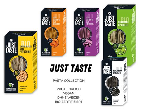 Entdecken Sie die JUST TASTE Pasta Collection - Jetzt probieren!