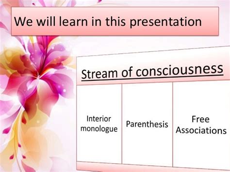 stream of consciousness