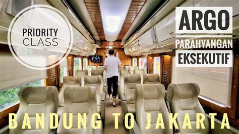 THE ONLY EXECUTIVE CLASS TRAIN THAT SERVES THE JAKARTA-BANDUNG-JAKARTA ...