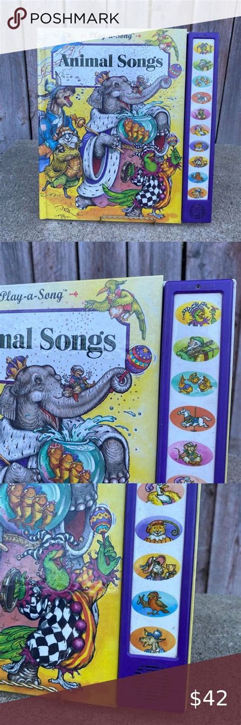 1994 Play A Song Animal Songs Children’s Musical Book | Songs, Musicals, Song play