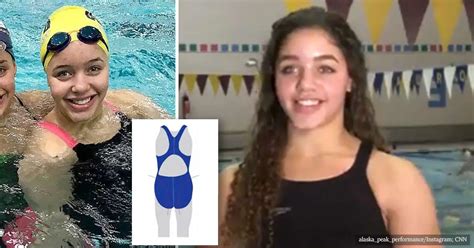 17-year-old female swimmer was disqualified after race because of her ...