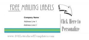 Free Mailing Labels