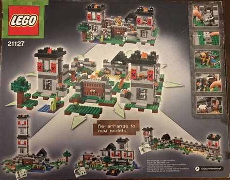 Minecraft lego 'The Fortress' 21127: Complete set, boxed with instructions | eBay