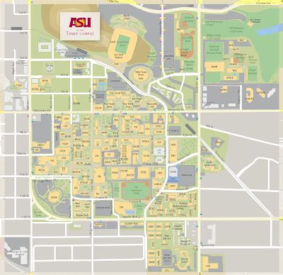 Asu Polytechnic Campus Map