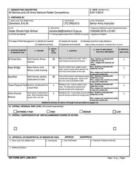 Dd Form 2977 - Fill Online, Printable, Fillable, Blank | pdfFiller