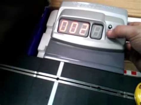 Scalextric Digital lap counter - YouTube