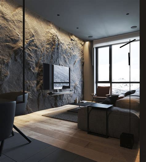 How To Use Lighting And Textures To Add Interest To Dark Interiors ...