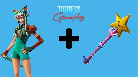 Tigress skin gameplay with star wand - Fortnite Arena - YouTube