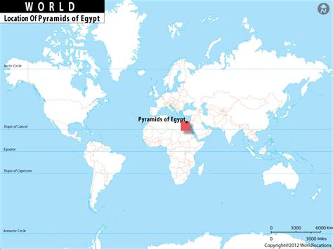 The Great Pyramid Of Giza Map