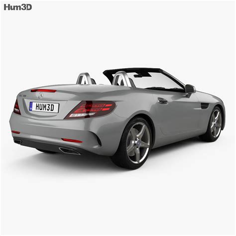 Mercedes-Benz SLC-class 2020 3D model - Vehicles on Hum3D