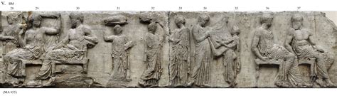 Parthenon Frieze Repository: The Parthenon Frieze. Block E V