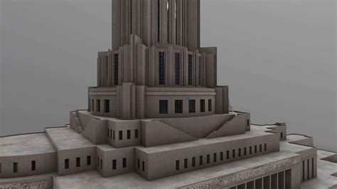 Palace of Soviets - 3D Model by pukamakara