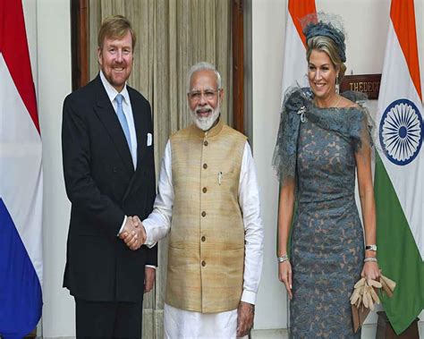 PM Modi holds talks with King and Queen of the Netherlands