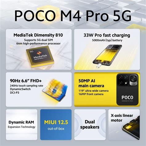 POCO M4 Pro 5G- Some specs. The Poco M4 Pro 5G launched some time… | by ...