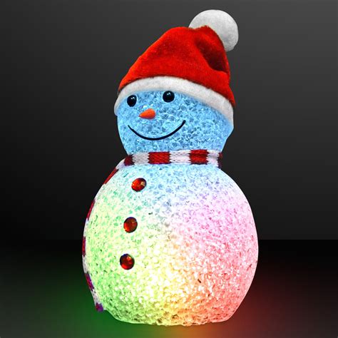 FlashingBlinkyLights Color Changing LED Snowman Light Up Decoration ...