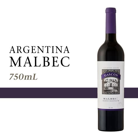 Don Miguel Gascon Argentina Malbec Red Wine 750ml - Walmart.com ...