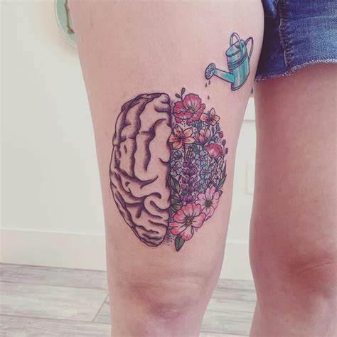 101 Best Brain Tattoo Ideas You'll Have To See To Believe!