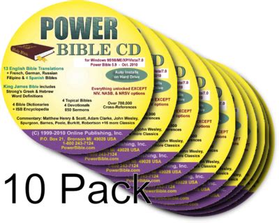 Power Bible Software Products – Store – Power Bible