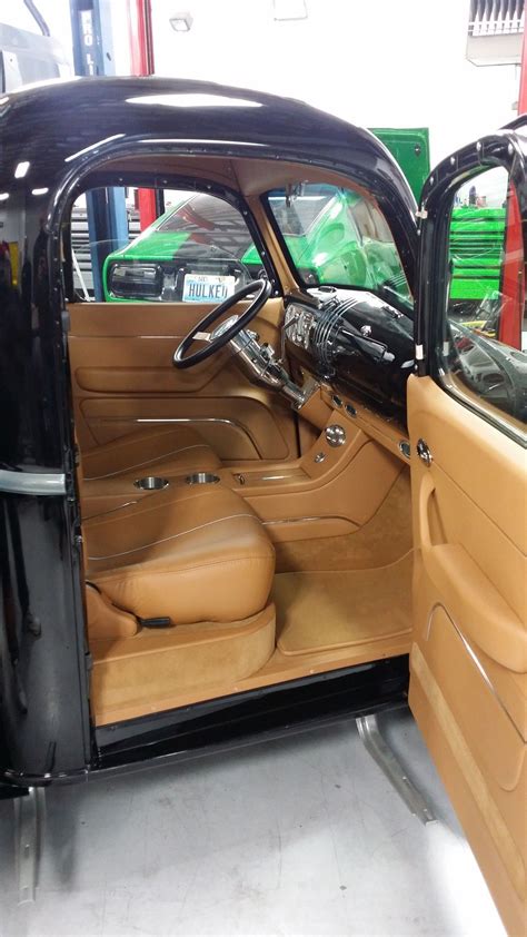 Custom trucks, Truck interior, Chevy trucks