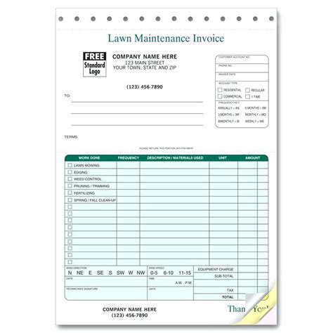 Receipt book with Logos