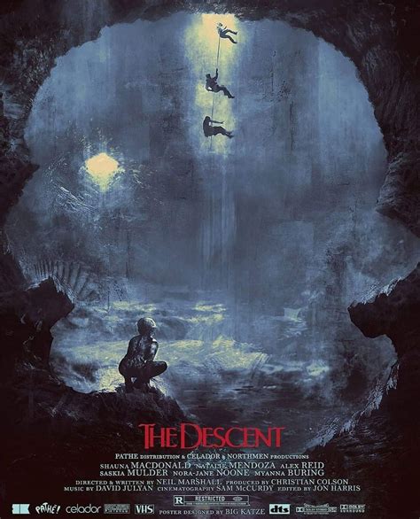 The Descent (2005) [1335 1652] by Big Katze Design | Film posters vintage, Movie posters design ...