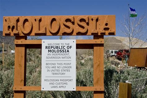 Descent into Blogvion: The Republic of Molossia - A Micronation