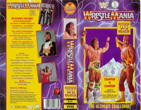 WWF PPV Online: Wrestlemania 6 [Ingles] - DescargaWWEUFC - Ver WWE Wrestlemania 31 en vivo y en ...