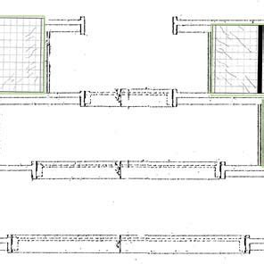 Crack map of typical wall line on ocean side (left) and mountainside... | Download Scientific ...