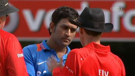 Watch: When Dhoni lost his temper over field umpire ‘overturning’ third ...