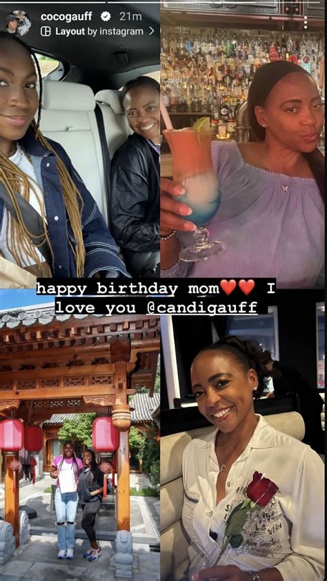 Coco Gauff celebrates mother Candi's birthday with loving tribute ...