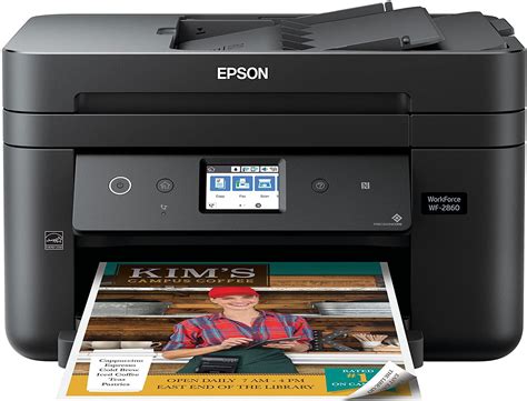 Epson Workforce WF-2860 All-in-One Wireless Color Printer with Scanner ...