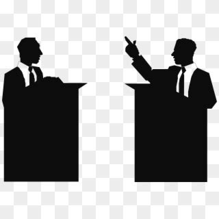 President Podium Clipart - Debate Clipart, HD Png Download - 1600x1087 ...