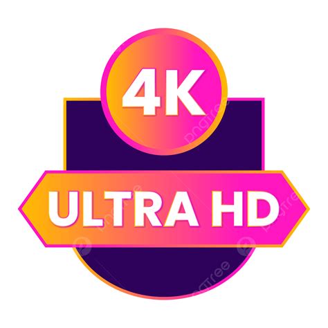 4k Ultra Hd Logo Image Or Full Button, 4k Ultra Hd Banner, 4k Ultra Hd Logo, 4k Ultra Hd Vector ...