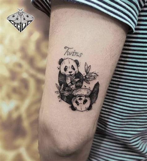 101 Amazing Panda Tattoo Ideas You Need To See! | Panda tattoo, Bear tattoos, Panda bear tattoos