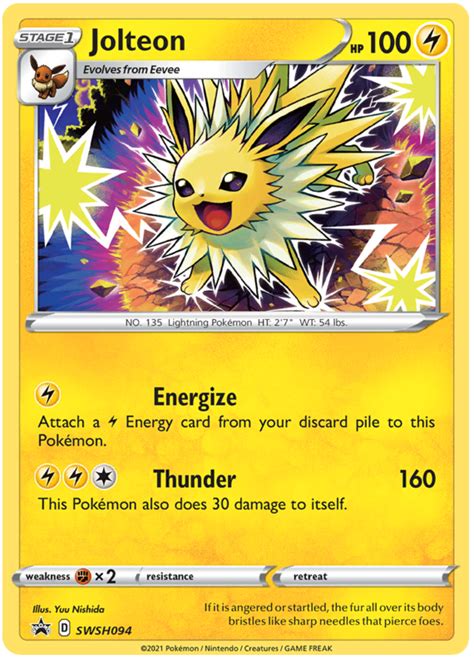 Jolteon - Sword & Shield Promos #94 Pokemon Card